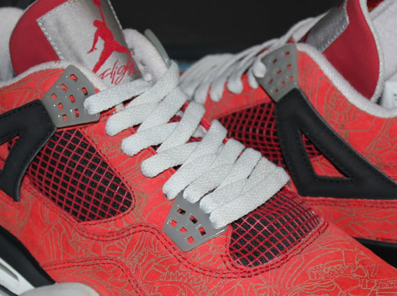 Air Jordan Iv Red Laser