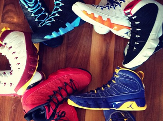 Air Jordan Ix Kilroy Pack Full Set