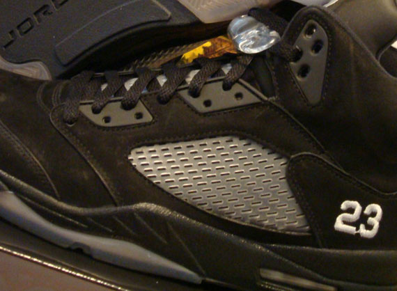 Air Jordan V Black Ice Unreleased Sample