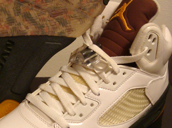 Air Jordan V “Dark Army” – Unreleased Sample Version