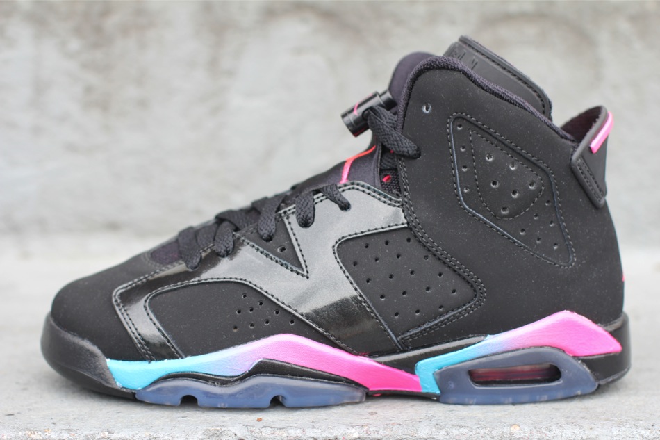 Air Jordan Vi Gs Pink Flash Marina Blue Available 1