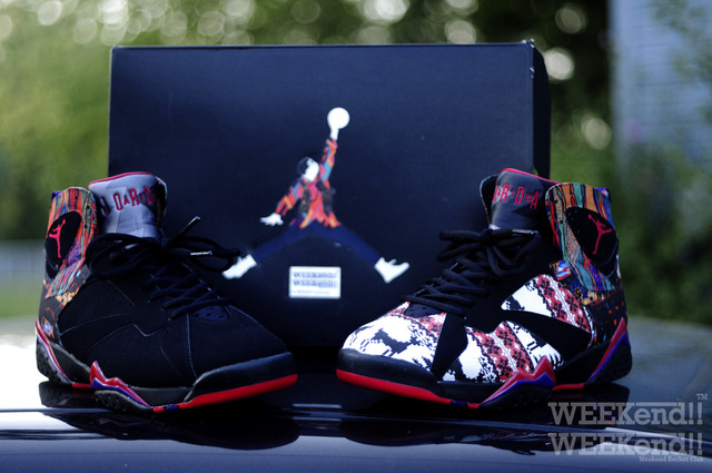 Air Jordan Vii A Different World Custom 07