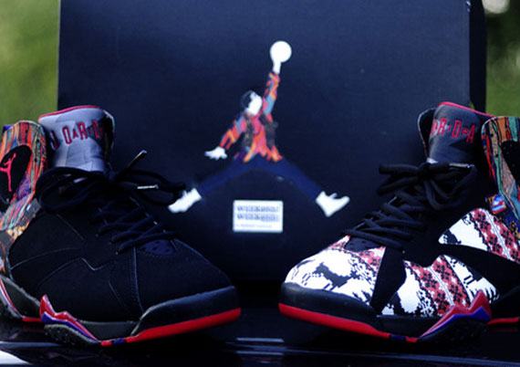 Air Jordan Vii A Different World Custom