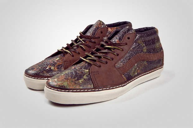 Horween Leather Vans Vault Brushed Camo Pack 7