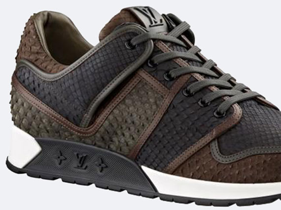Louis Vuitton Pythin Upside Down Sneakers 1