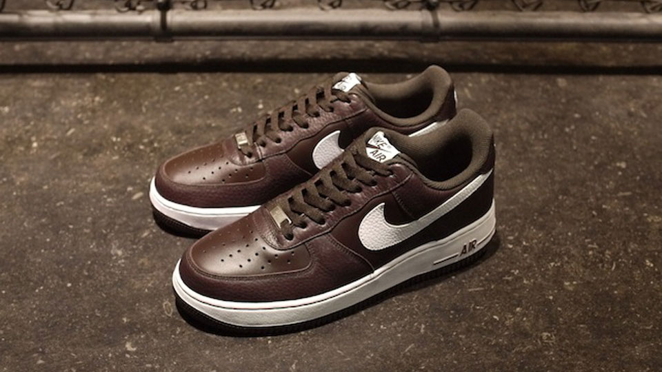 Nike Air Force 1 Low Brown White 1
