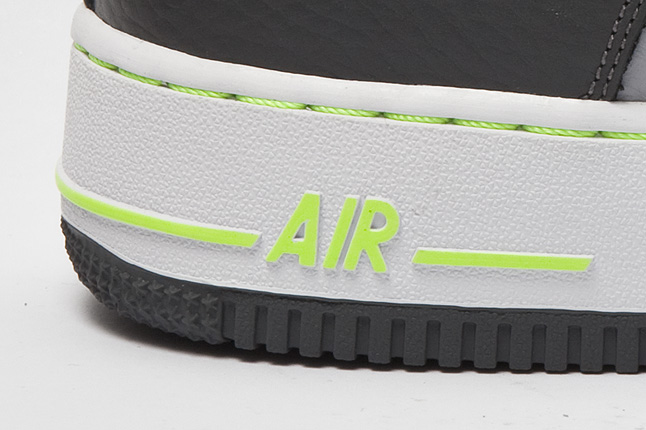 Nike Air Force 1 Low Grey Black Volt 4