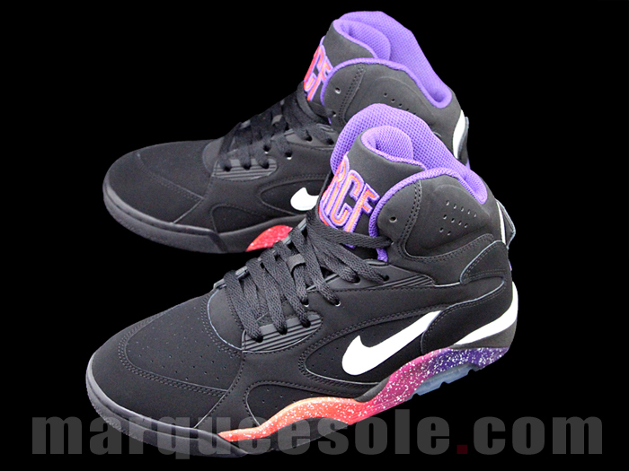 Nike Air Force 180 Mid Black Court Purple Rave Pink 05