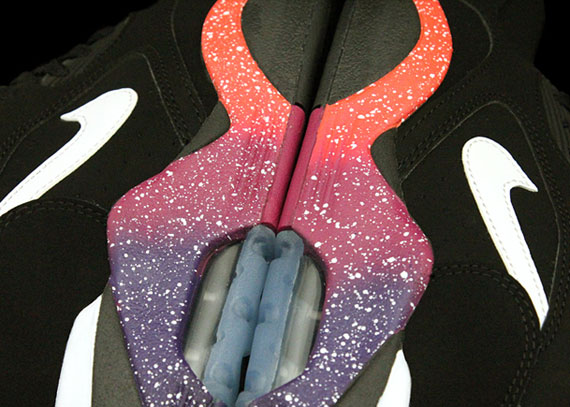Nike Air Force 180 Mid Black Court Purple Rave Pink