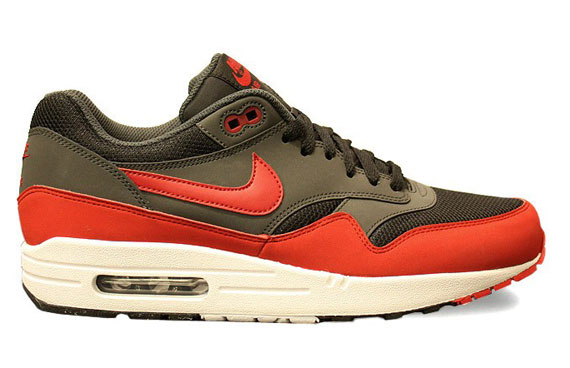 Nike Air Max 1 Grey Red 2