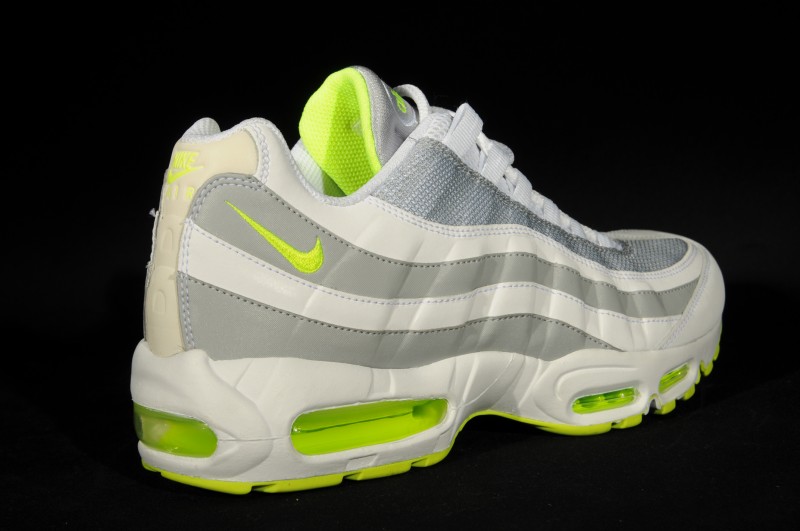 Nike Air Max 95 White Wolf Grey Volt 3