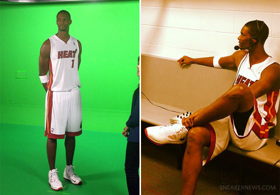 Nike Air Max Hyperposite Chris Bosh White Red Pe 1