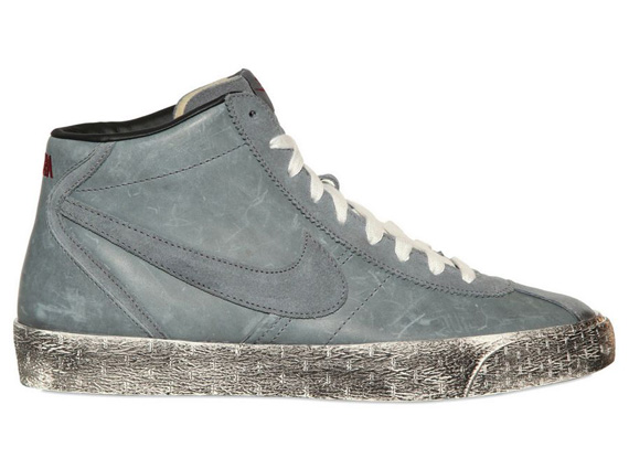 Nike Bruin Mid Prm Vintage Leather Blue 3