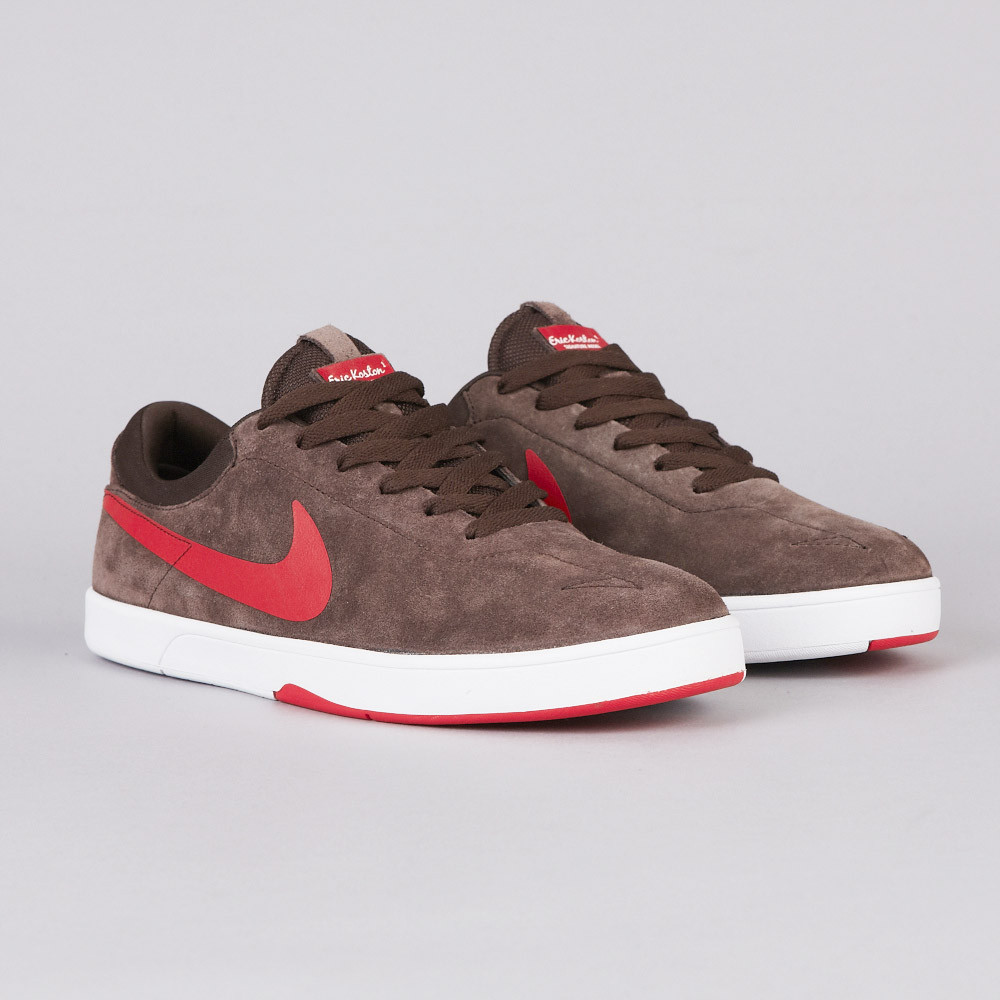 Nike Eric Koston 1 Baroque Brown Challenge Red White 2