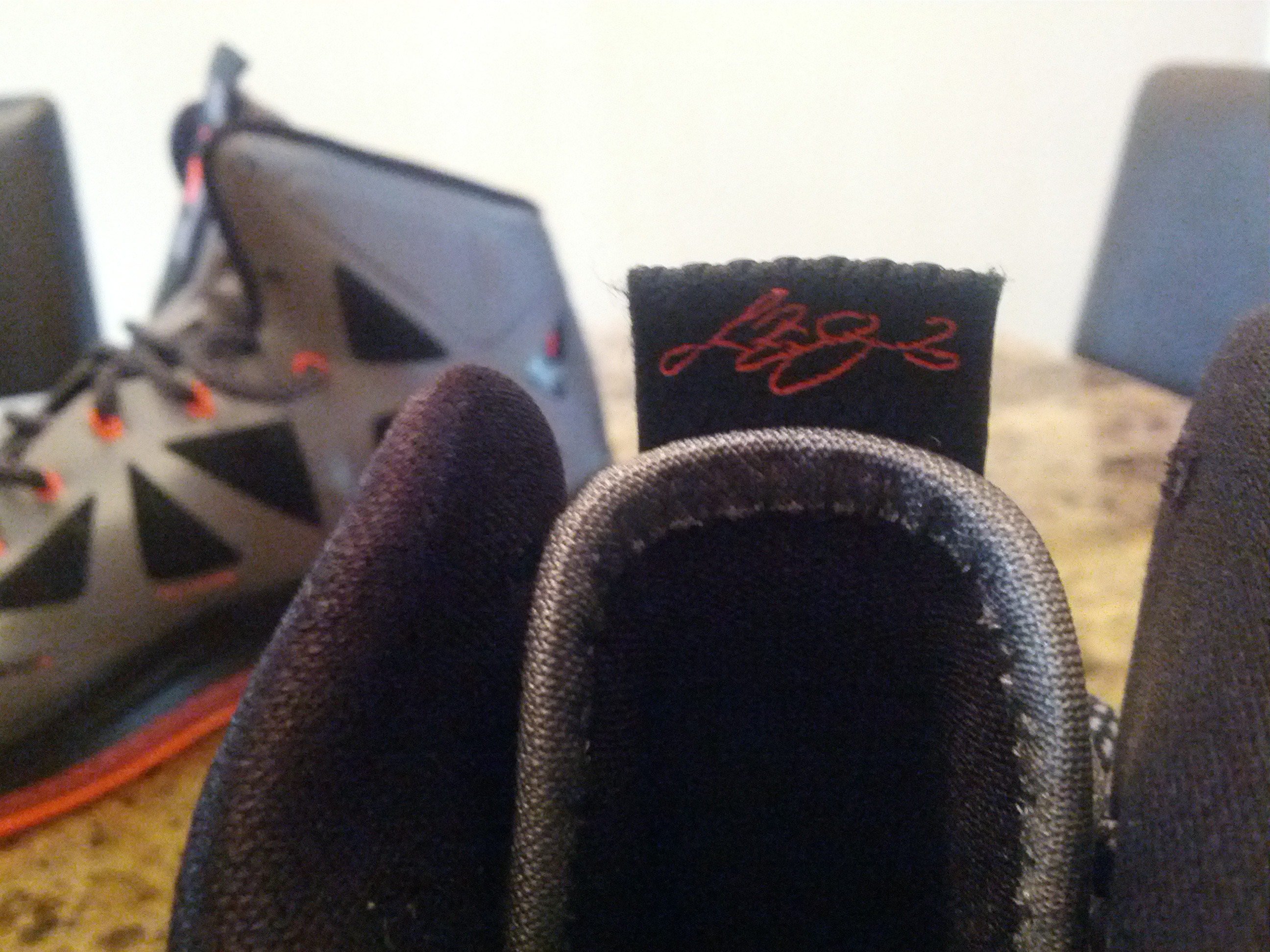 Nike Lebron X Silver Orange Black 08