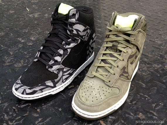Liberty x Nike Sky Dunk High - Lotus Jazz Collection