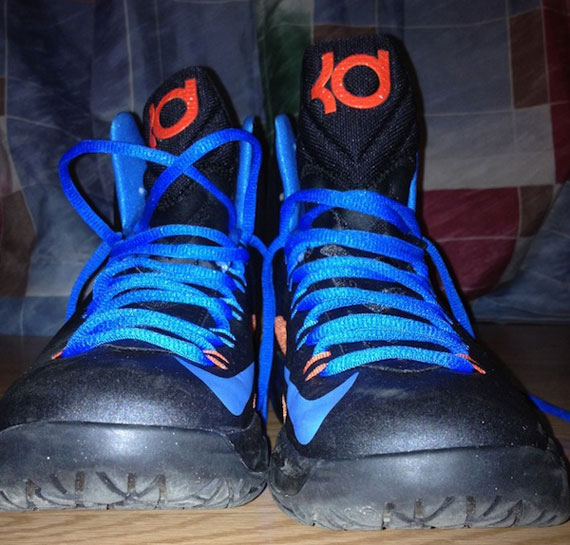 Nike Zoom Kd V Black Blue Orange 2