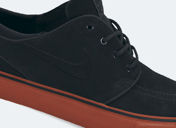 Nike Zoom Stefan Janoski - Black - Terra Cotta