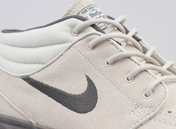 Nike Zoom Stefan Janoski Mid - Light Bone - Anthracite - Gum