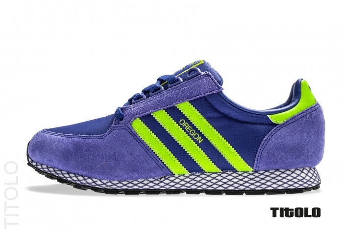 Adidas Originals Oregon Dark Purple Slime Black 