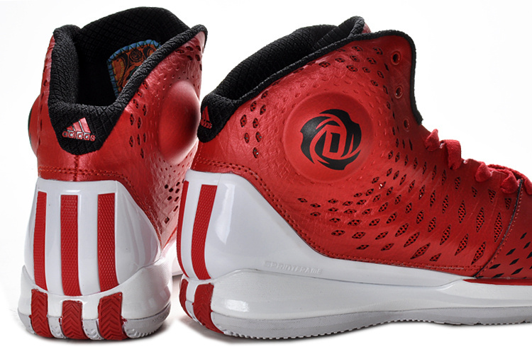 Adidas Rose 3.5 Red White 4
