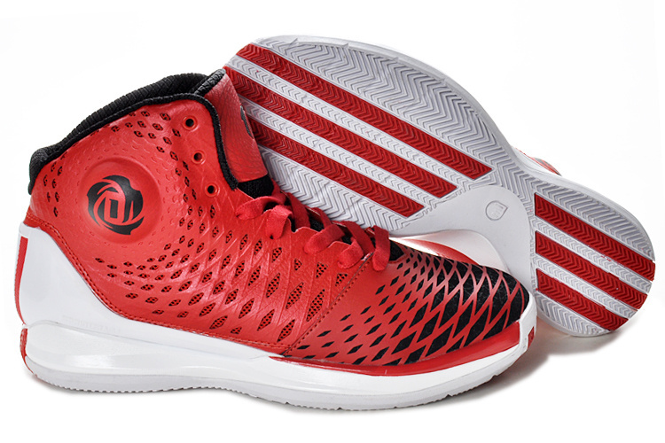 Adidas Rose 3.5 Red White 7