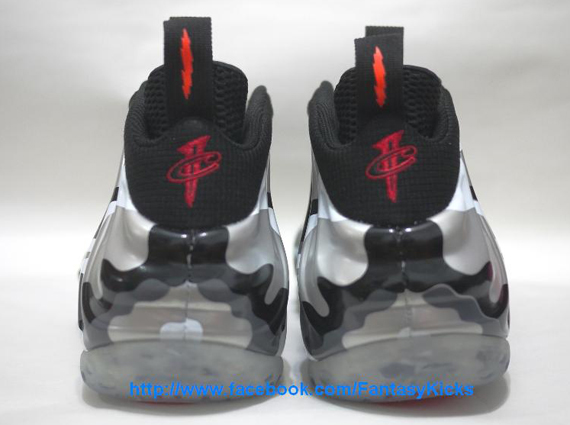 Air Foamposite One White Camo Danger