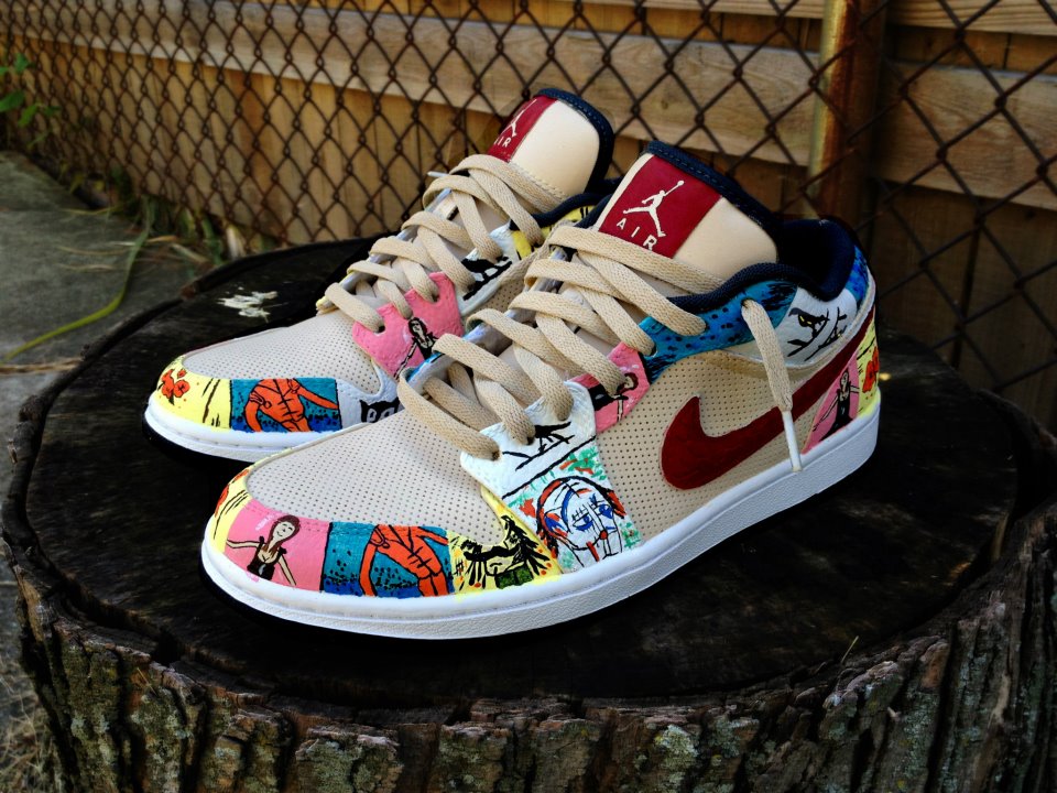 Air Jordan 1 Paris Customs 3