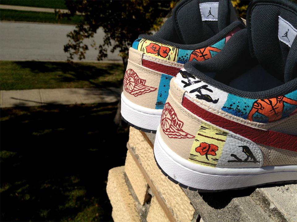 Air Jordan 1 Paris Customs 5