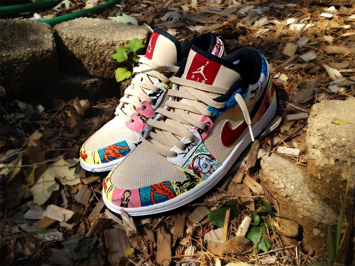 Air Jordan 1 Paris Customs 8