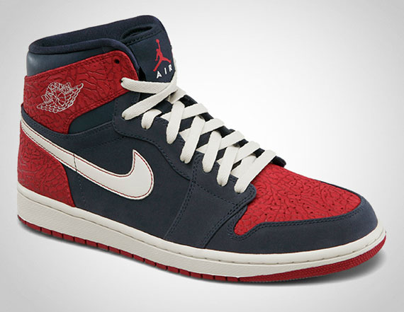 Air Jordan 1 Retro High Obsidian Gym Red Elephant 3