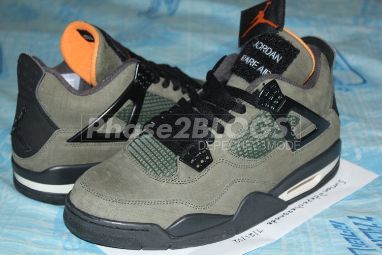 Air Jordan Undftd Ballistic Material Sample