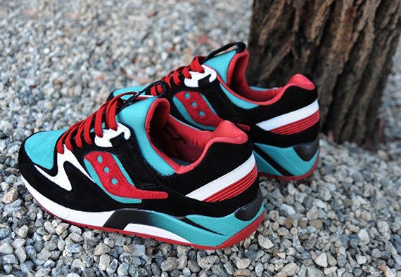 Bait Saucony Grid 9000 Viridian Burner 3
