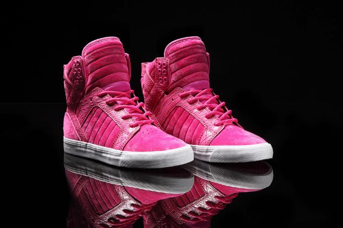 Elyse Walker Supra Skytop Pink Party 1