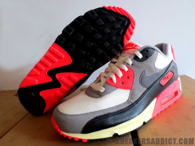Infrared Nike Air Max 90 Vntg 04
