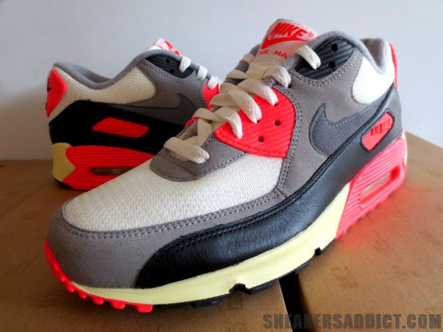 Infrared Nike Air Max 90 Vntg 06