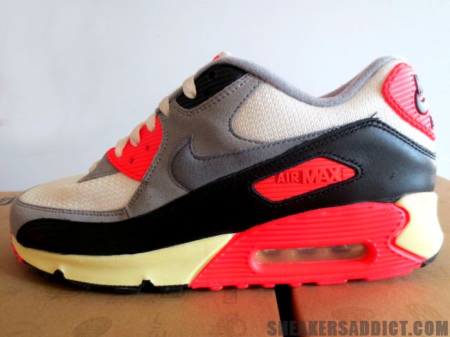 Infrared Nike Air Max 90 Vntg 09