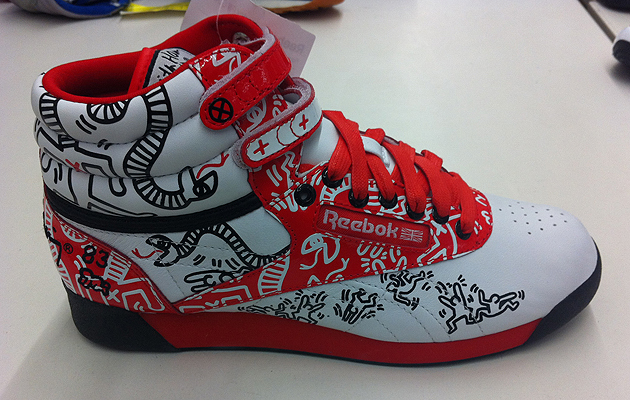 Keith Haring Reebok Freestyle Hi 1