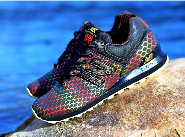 New Balance 574 Year Of The Snake Black Multicolor 3
