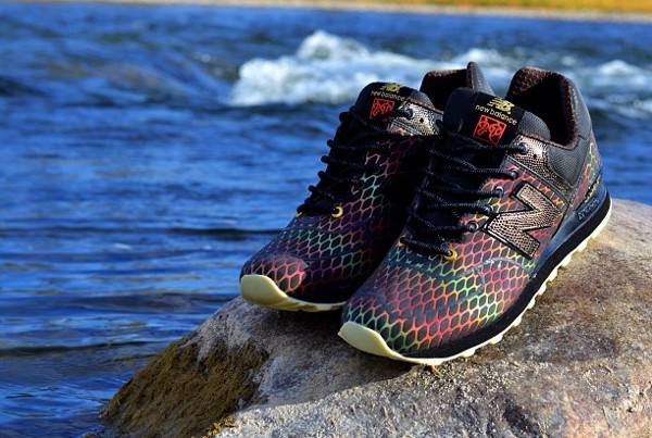 New Balance 574 Year Of The Snake Black Multicolor 4