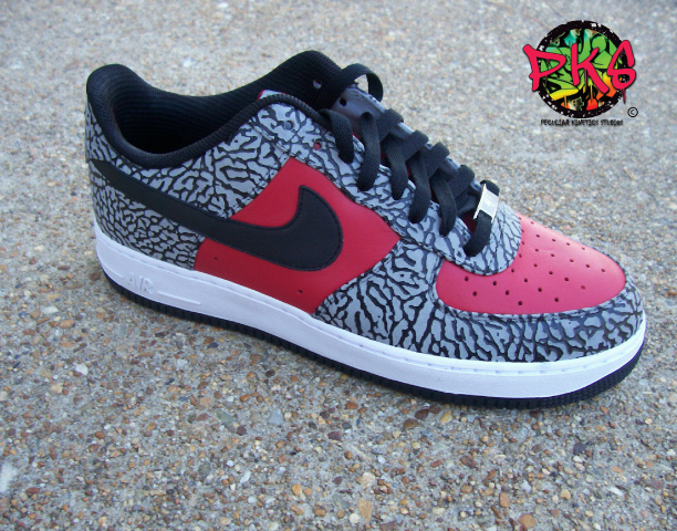 Nike Air Force 1 Low Supreme 2012 Customs 06