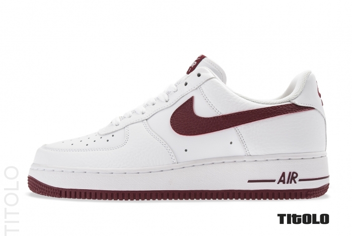 Nike Air Force 1 Low White Team Red 1