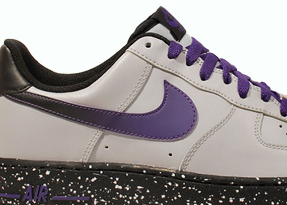 Nike Air Force 1 Low - Wolf Grey - Court Purple
