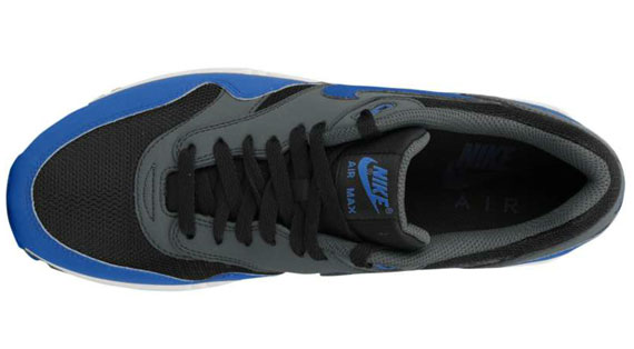 Nike Air Max 1 Essential Black Dark Royal Anthracite White 1