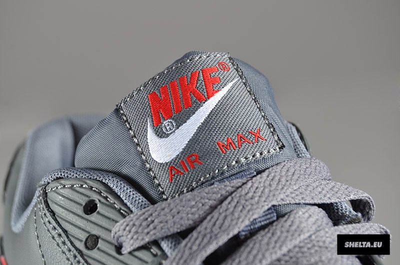 Nike Air Max 90 Essential Dark Grey University Red White 5