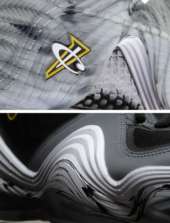 Nike Air Penny V Black Cool Grey Tour Yellow 03