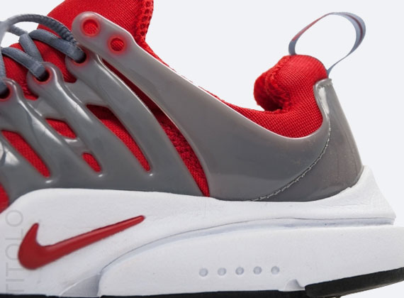Nike Air Presto – Sport Red – Cool Grey
