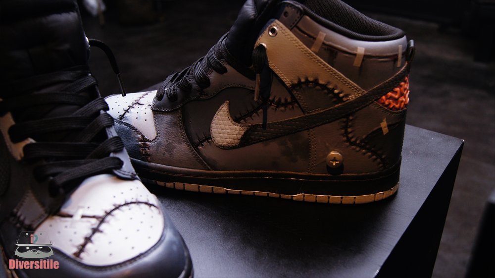 Nike Dunk High Its Alive Customs By Diversitile 2