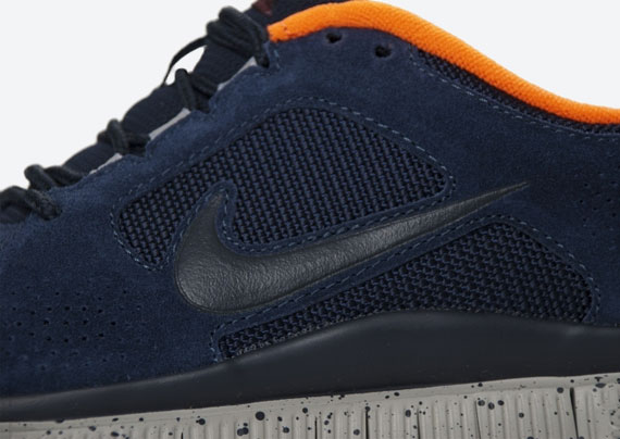 Nike Free Run+ 3 - Obsidian - Total Orange