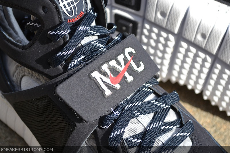 Nike Huarache Free Shield Nyc Yankees 3